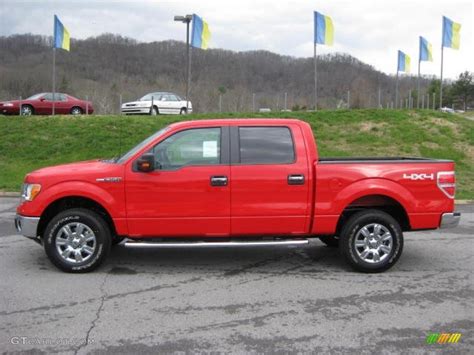 2011 Race Red Ford F150 Xlt Supercrew 4x4 47112718 Photo 33