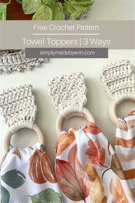 Crochet Towel Holders Ways Artofit