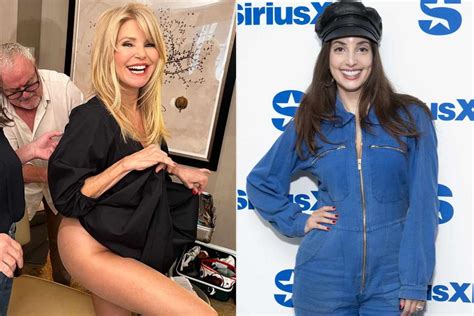 Christie Brinkley Shares Risqu Photos Mid Wardrobe Touch Up And