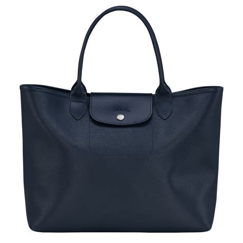 Longchamp Top Handle Bag Le Pliage City In Navy Modesens