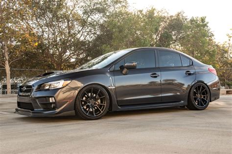 Subaru WRX VA Grey TSW Chrono Wheel Front