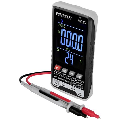 Vc Voltcraft Digital Multimeter Lcd U D T Auto Trms Cat