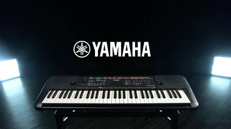 Yamaha Psr E Portable Keyboard Black Gear Music Demo Youtube