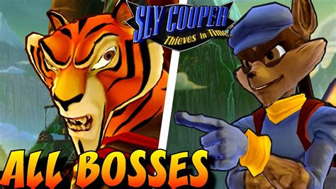 Sly Cooper 4: Thieves in Time - All Bosses (No Damage) | Doovi