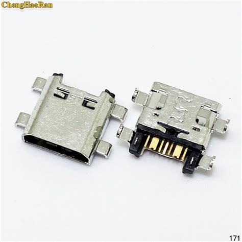 100pcs Lot New Charger Micro Usb Charging Port Dock Connector Socket For Samsung J5 Prime On5