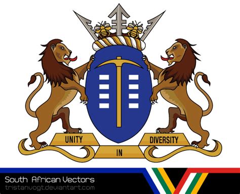 South African Vectors Gauteng Coat Of Arms