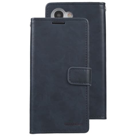 Topsave Goospery Bluemoon Card Slot W Magnetic Clip Leather Folio