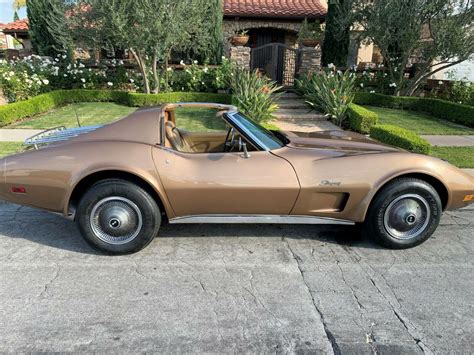 Chevrolet Corvette Stingray T Tops L V Engine Original