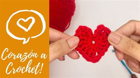 Como Hacer Corazon Tejido A Crochet YouTube