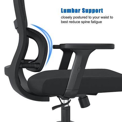 ergonomic office chair lumbar support adjustable comfort