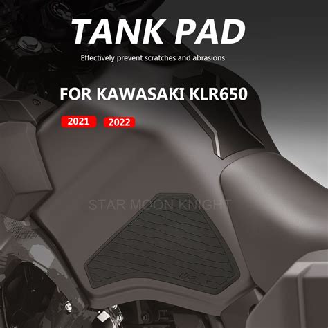 For Kawasaki Klr650 Klr 650 2021 2022 Anti Slip Side Fuel Tank Pad