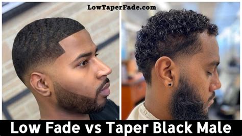 50 Perfect Low Taper Fade Black Male Low Taper Fade