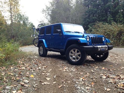 My new Hydro Blue Jeep Wrangler | Blue jeep, Jeep wrangler sahara, Blue ...