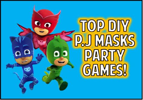 Favorite PJ Masks Party Games