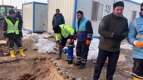 Malatya Da Depremzedeler I In Konteyner Kent Kurulumu S R Yor