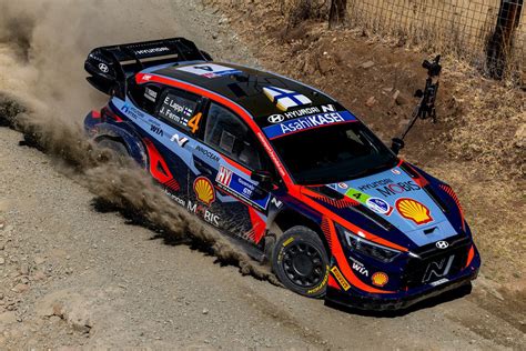 Esapekka Lappi Se Sit A Al Frente Del Rally De M Xico En La Bochornosa