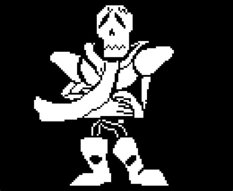 Pixilart Negafell Papyrus Sprite By Error On Skelet