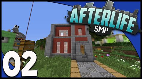 Minecraft Afterlife Smp S1 02 Spawn House Youtube