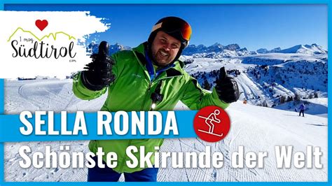 Sella Ronda schönste Skirunde der Welt Dolomiti Superski