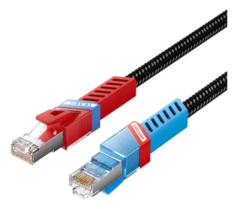 Cable De Red Gamer Cat Rj Patch Cord Sftp M Vention