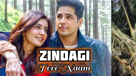 Zindagi Tere Naam Song Vishal Mishra Yodha Sidharth Malhotra