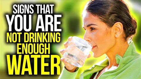 All Major Signs That You Are Not Drinking Enough Water Dehydration