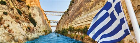 The Corinth Canal Cruise And The Corinth Christian Tour