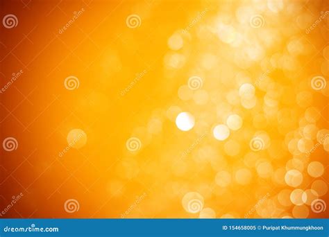 Abstract Orange And Yellow Light Bokeh Background Bokeh Backgrounds