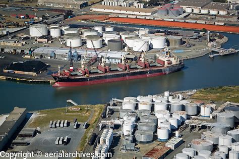 Aerial Photograph Of The Port Of Richmond California Aerial Archives