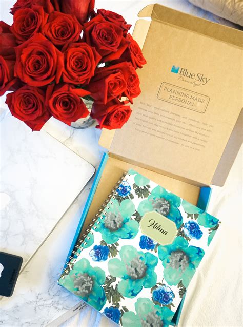 Blue Sky Personalized Planner - Glamourim