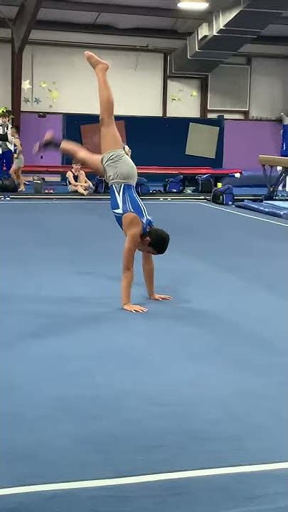 Mens Level 6 Gymnastics Floor Youtube