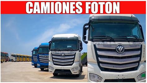 Transportes Naranjo confía en camiones Foton de Tracto Camiones USA