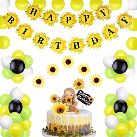 Buy Sunflower Birthday Party Decorations Sunflower Party Decorations