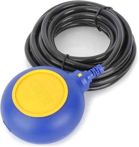 Float Level Switch for Water Tank / Tower / Pond - Yellow + Blue (5m): Amazon.co.uk: DIY & Tools