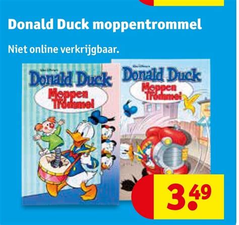 Donald Duck Moppentrommel Aanbieding Bij Kruidvat