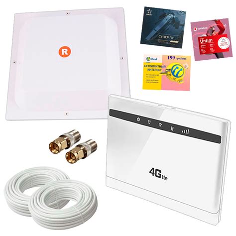 4G WI-FI Комплект для Дачи и Города (CP100-3+антенна МИМО 17Дб ...