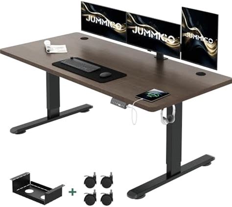 Jummico X Cm Electric Standing Desk With Usb Charging Sedentary