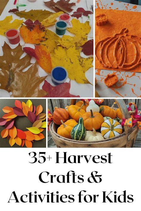 35 Harvest Crafts And Activities For Preschoolers And Toddlers En 2024