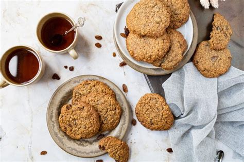 Volkoren Havermout Koeken Met Rozijnen Deb S Bakery Kitchen