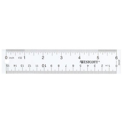 Ruler 6 Inches