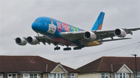 Heavy Aircraft Landings At London Heathrow Airport Lhr A B