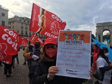 Imprese Di Pulizia E Multiservizi Sciopero E Manifestazione Regionale