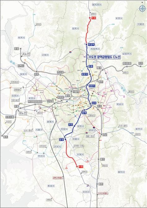 Gtx C노선 ‘양주~수원 예타 통과이르면 2021년 착공