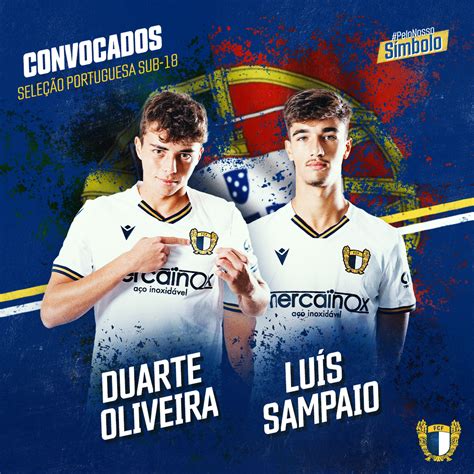 Duarte Oliveira E Luís Sampaio Em Novo Estágio Da Seleção Sub 18 Fc