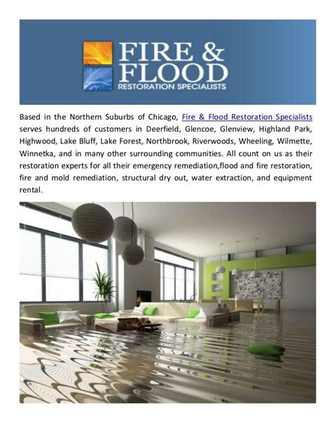 Fire And Flood Restoration Specialists Basement Flood Clean Up In Gle
