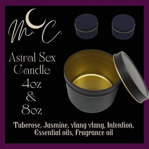 Astral Sex Spray Candle Oil Manifestation Blend Ritual Etsy