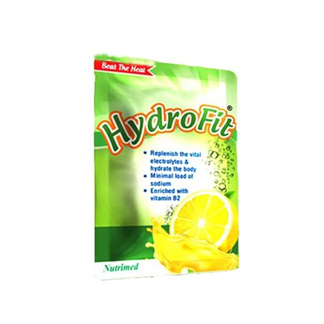 Hydrofit Lemon Sachet 1 S Uses Formula Side Effects