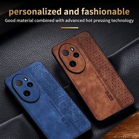 For Honor 100 Pro AZNS 3D Embossed Skin Feel Phone Case Sapphire Blue