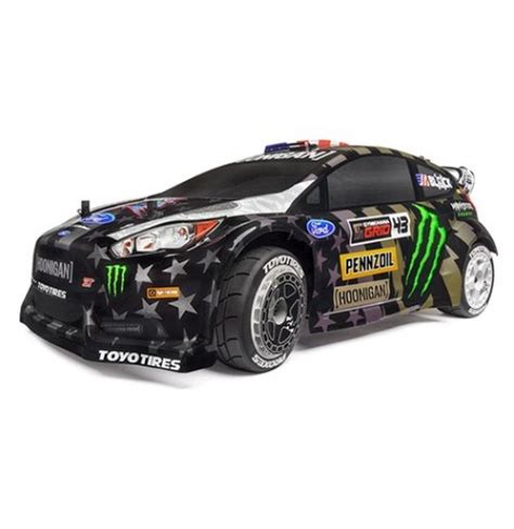 Hpi Wr Nitro Ken Block Gymkhana Ford Fiesta St Rx Rtr Wd Rally Car