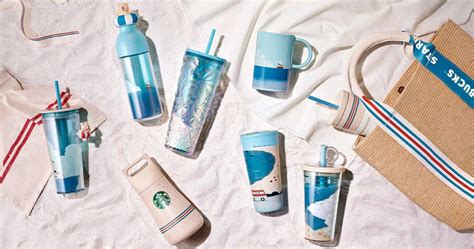 Starbucks Unveils Seaside Getaway Collection Featuring 20 Beach